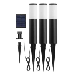 Luxorparts 245 Solcelledrevet pullert 3-pk.