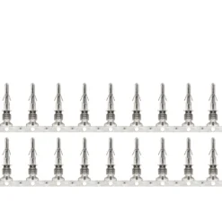 Luxorparts Sortimentboks med kontaktpar med hurtiglås 12-pk.