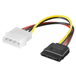 Luxorparts Strømadapter Molex til SATA – Molex 4-pin