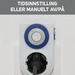 Luxorparts Tidsbryter 24 t jordet 2-pk.
