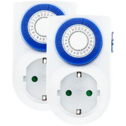 Luxorparts Tidsbryter 24 t jordet 2-pk.