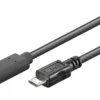 Luxorparts Tilkoblingskabel USB-C til Micro-USB 1 m