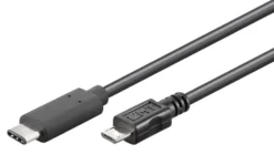 Luxorparts Tilkoblingskabel USB-C til Micro-USB 1 m