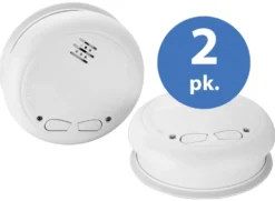 Luxorparts Trådløs røykvarsler 2-pk.