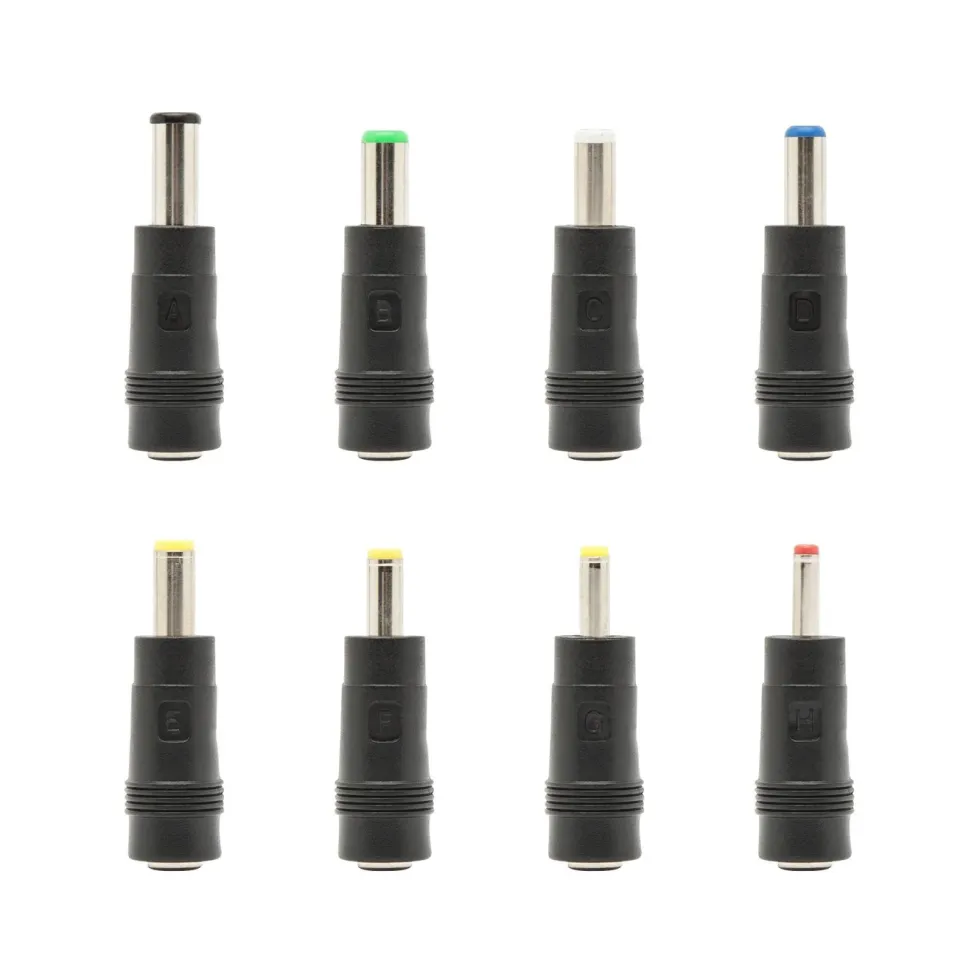 Luxorparts Universelt adapterkit 5,5x2,1 mm