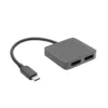 Luxorparts USB-C til 2x Displayport
