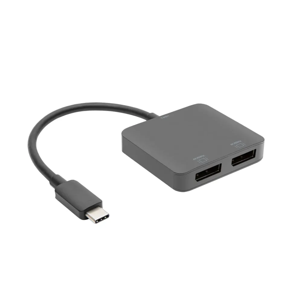 Luxorparts USB-C til 2x Displayport