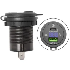 Luxorparts USB-lader for panelmontering 30 W