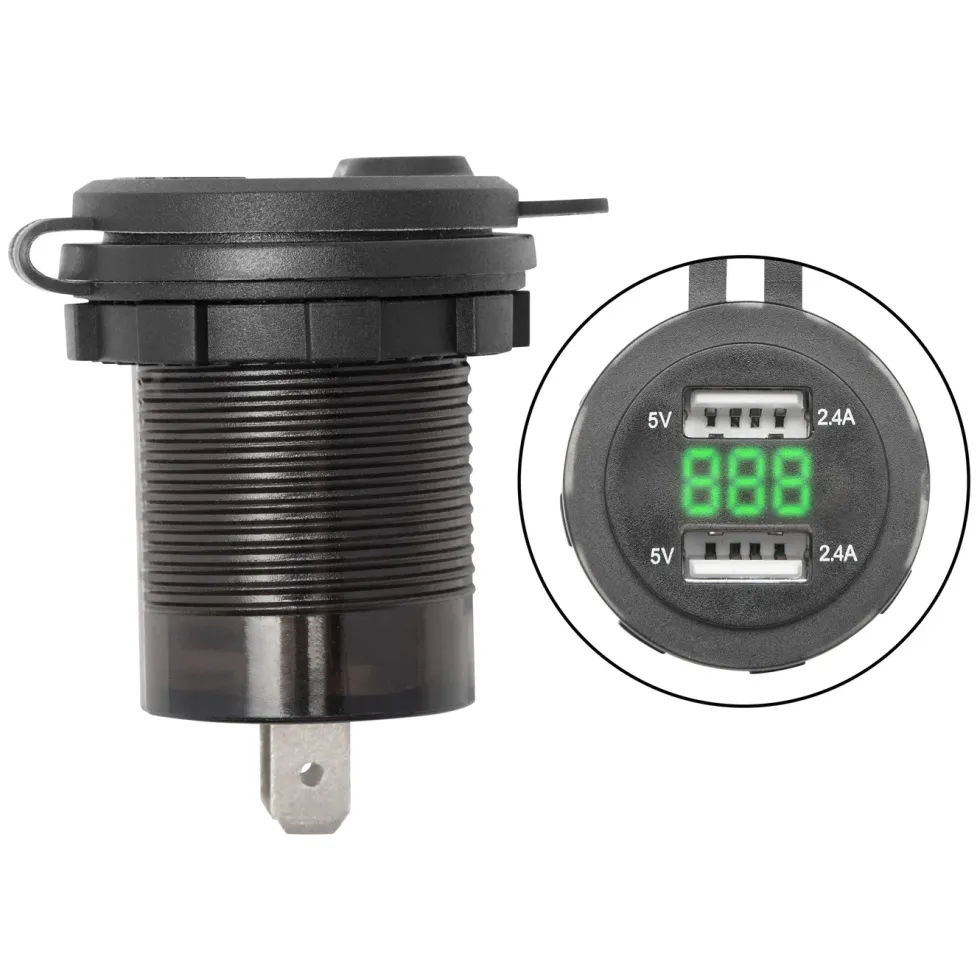 Luxorparts USB-lader for panelmontering