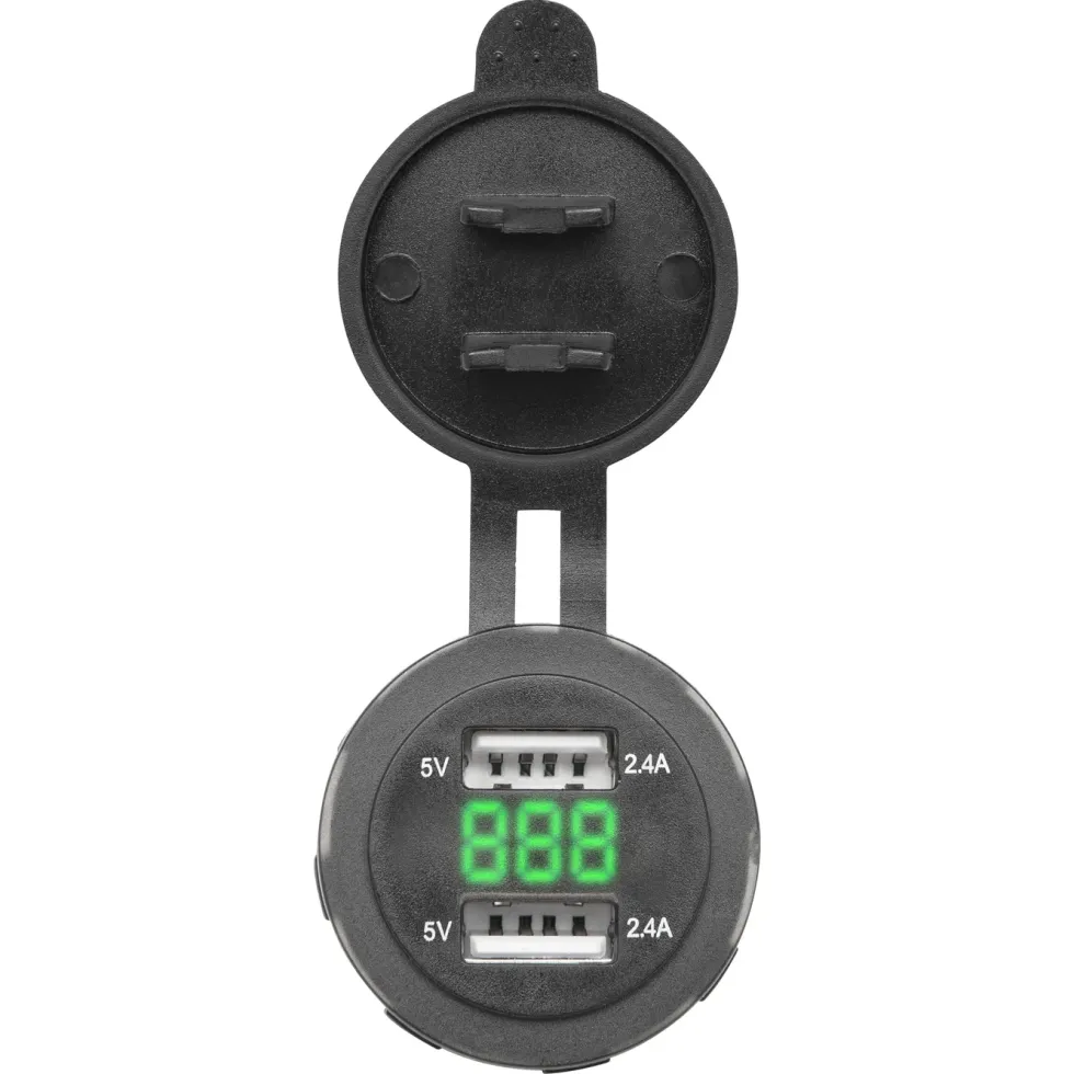 Luxorparts USB-lader for panelmontering