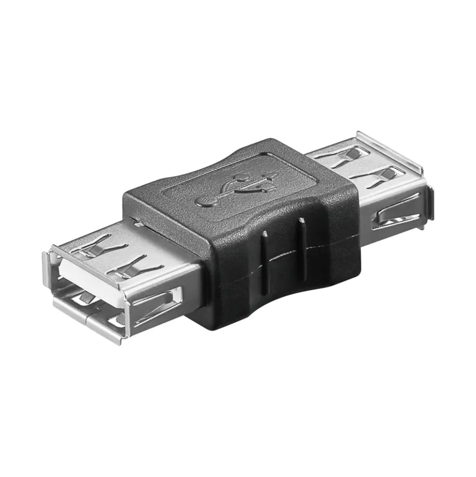 Luxorparts USB-skjøteadapter USB-A-hunn til USB-A-hunn