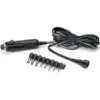 Luxorparts 12 V-adapter med 8 DC-kontakter 24W