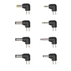 Luxorparts 12 V-adapter med 8 DC-kontakter 24W