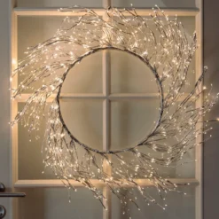 Lyskrans Ring 936 LED Ø50 cm (sølv)