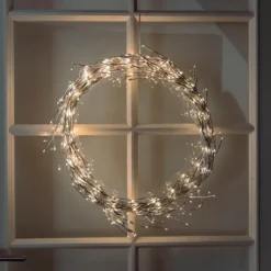 Lyskrans Ring 936 LED Ø50 cm (sølv)