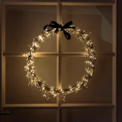 Lyskrans Ring 936 LED Ø50 cm (sølv)