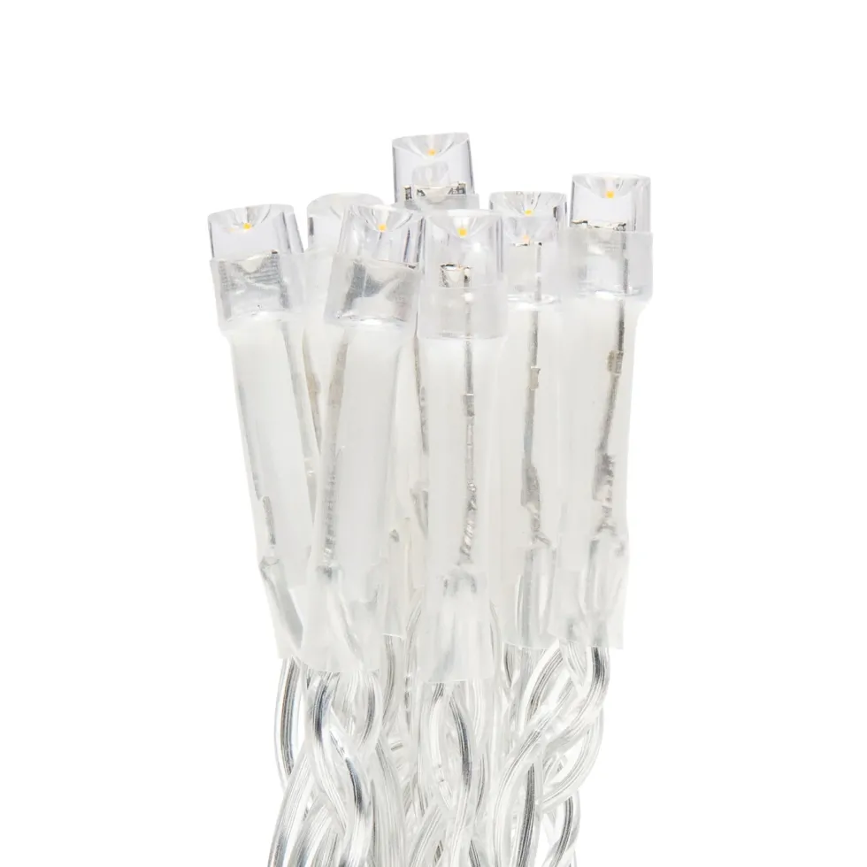 Lyslenke Istapp 360 LED 10,65 m (klar)