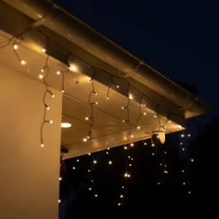 Lyslenke Istapp 360 LED 10,65 m (svart)