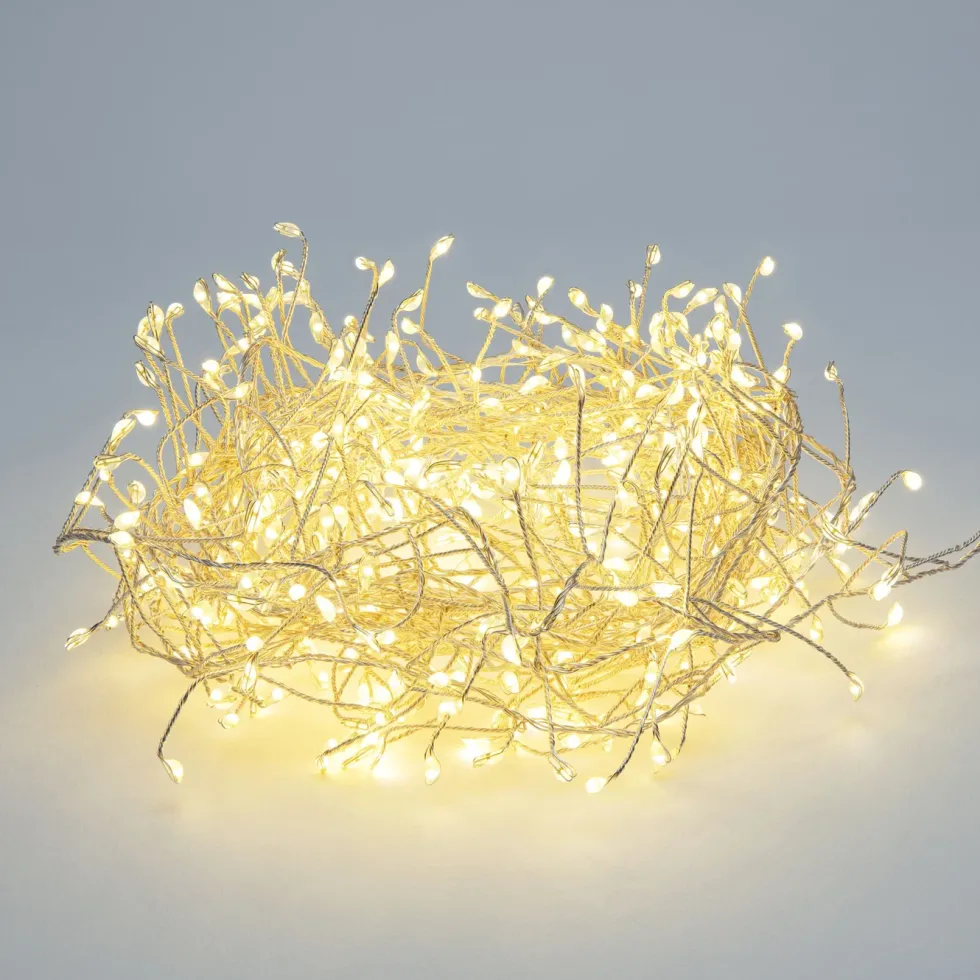 Lyslenke Klynge 460 LED 5 m (sølv)