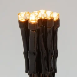 Lyslenke 48 LED 3,5 m, batteridrevet (svart)