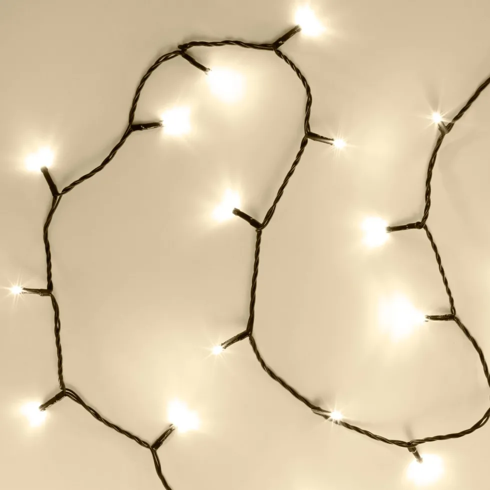 Lyslenke 240 LED 18 m (svart)