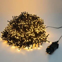 Lyslenke 2000 LED 40 m (svart)