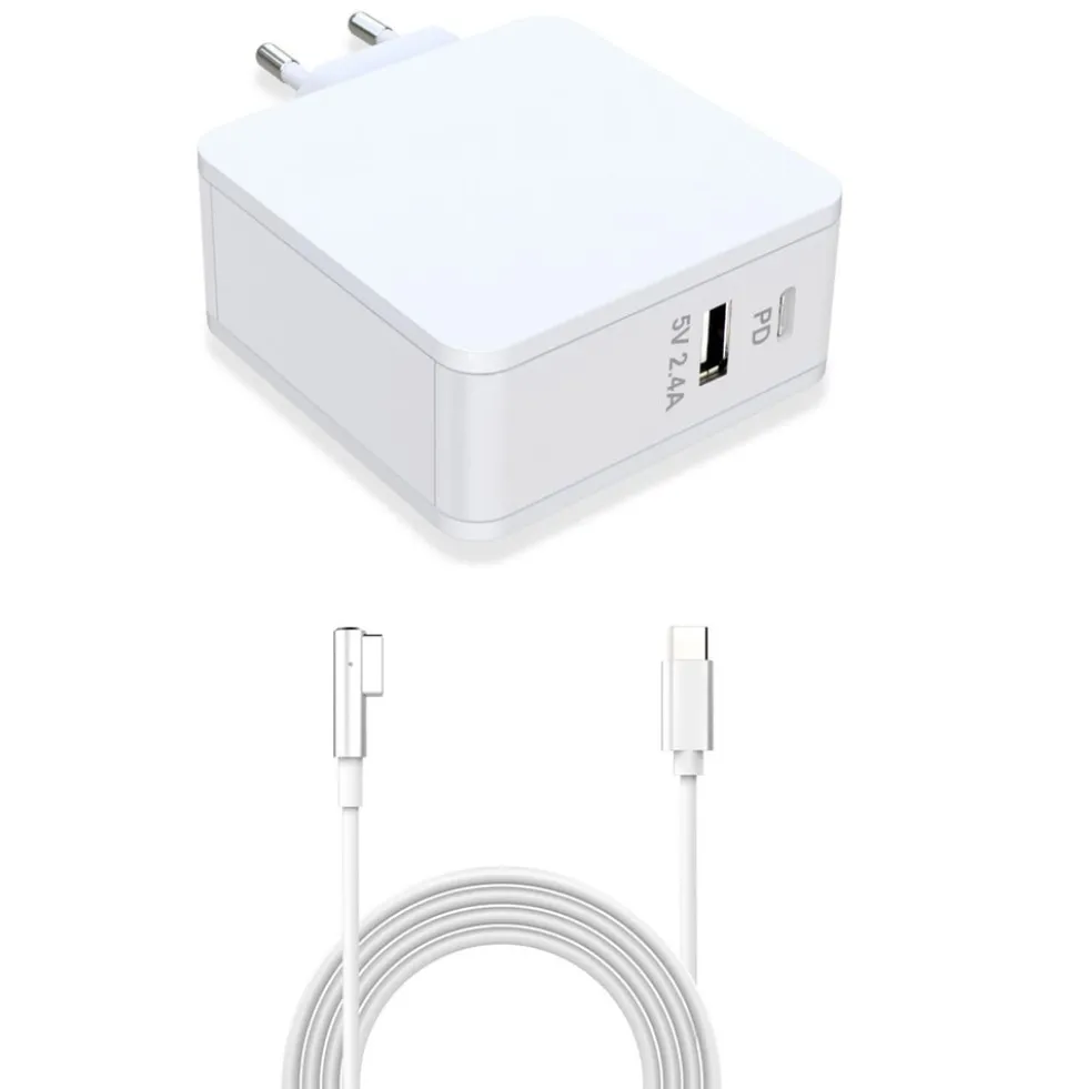 Magsafe 1-lader med USB-C 90 W