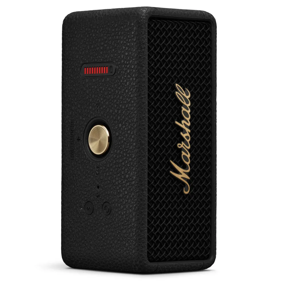 Marshall Emberton III Bluetooth-høyttaler Black and Brass