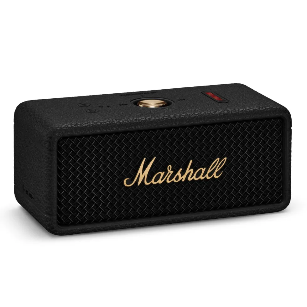 Marshall Emberton III Bluetooth-høyttaler Black and Brass