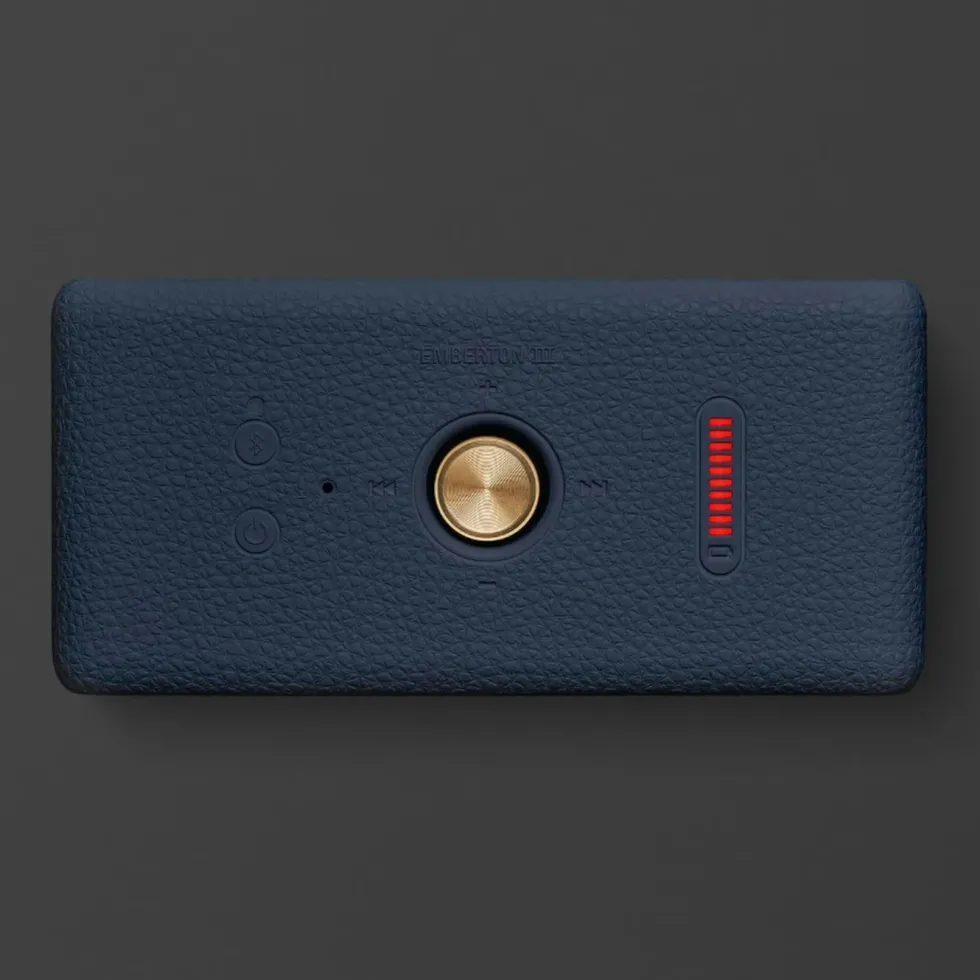 Marshall Emberton III Bluetooth-høyttaler Midnight Blue