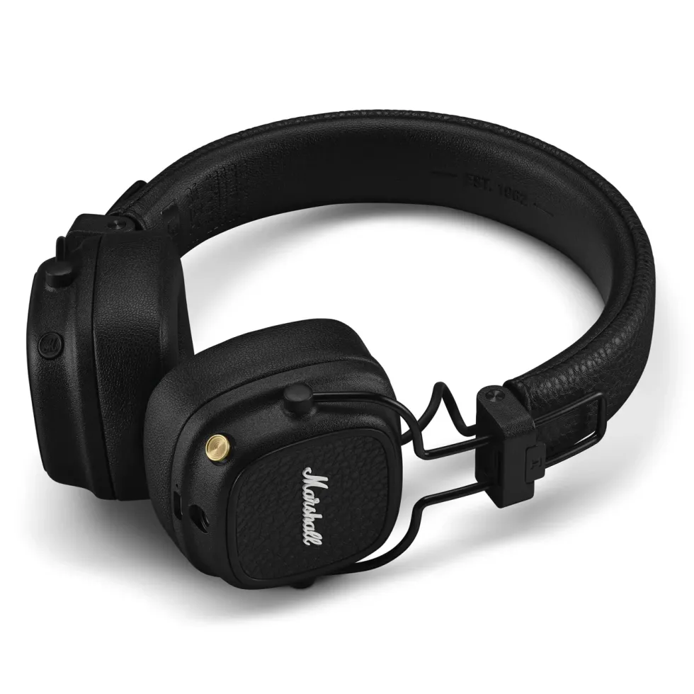 Marshall Major V trådløse on-ear-hodetelefoner Black