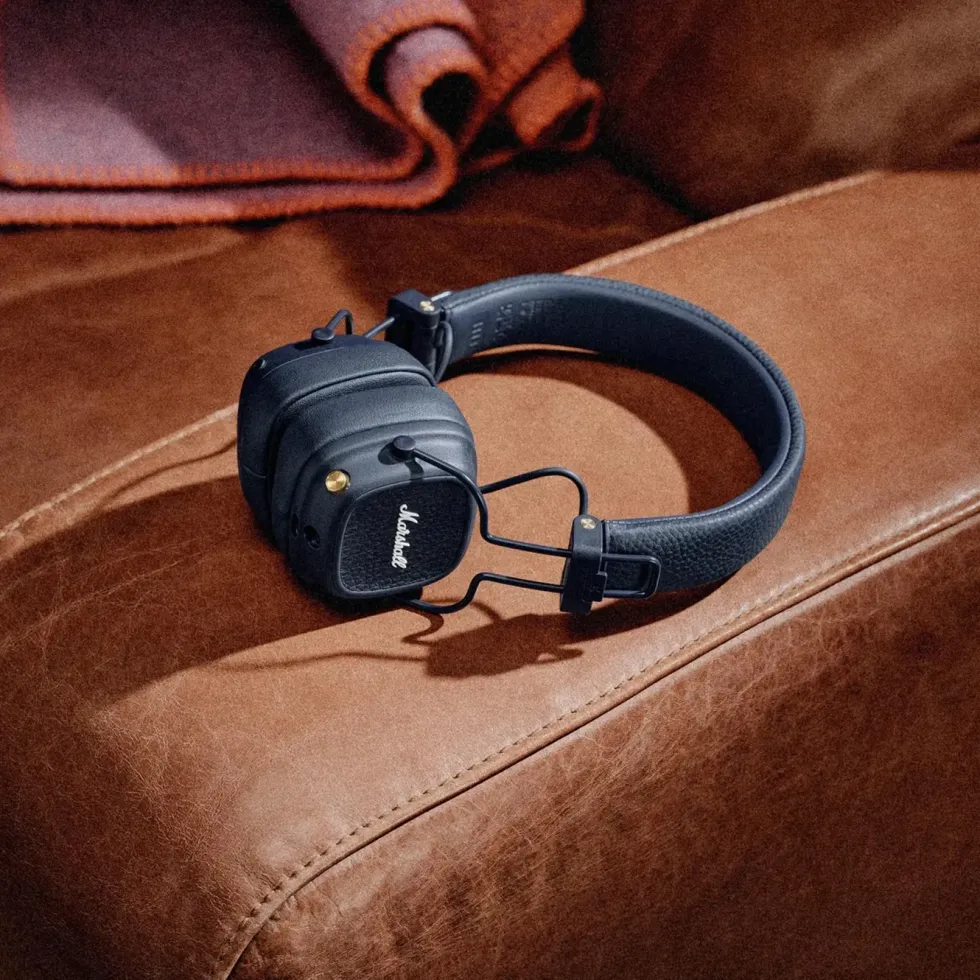 Marshall Major V trådløse on-ear-hodetelefoner Midnight Blue