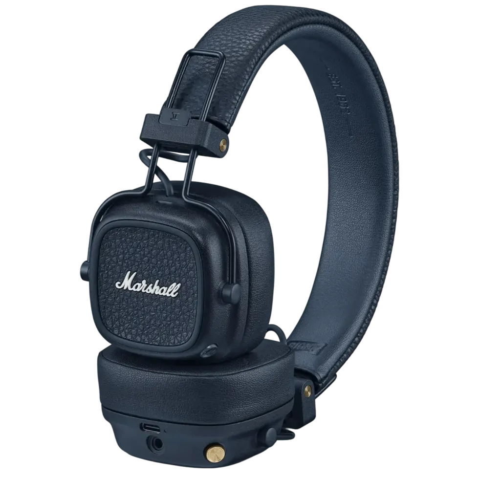 Marshall Major V trådløse on-ear-hodetelefoner Midnight Blue