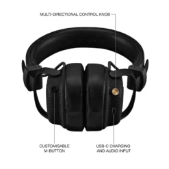 Marshall Milton A.N.C. støyreduserende on-ear-hodetelefoner Svart