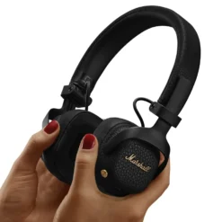 Marshall Milton A.N.C. støyreduserende on-ear-hodetelefoner Svart