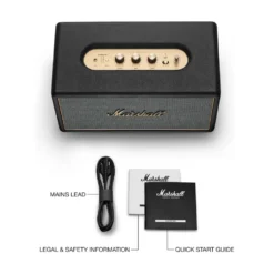 Marshall Stanmore IV Bluetooth-høyttaler Sort