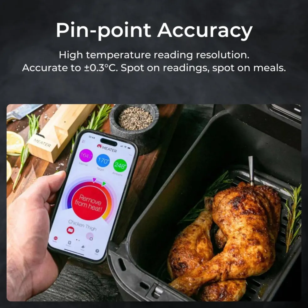 Meater Pro Trådløs Grilltermometer og repeater for mobilen