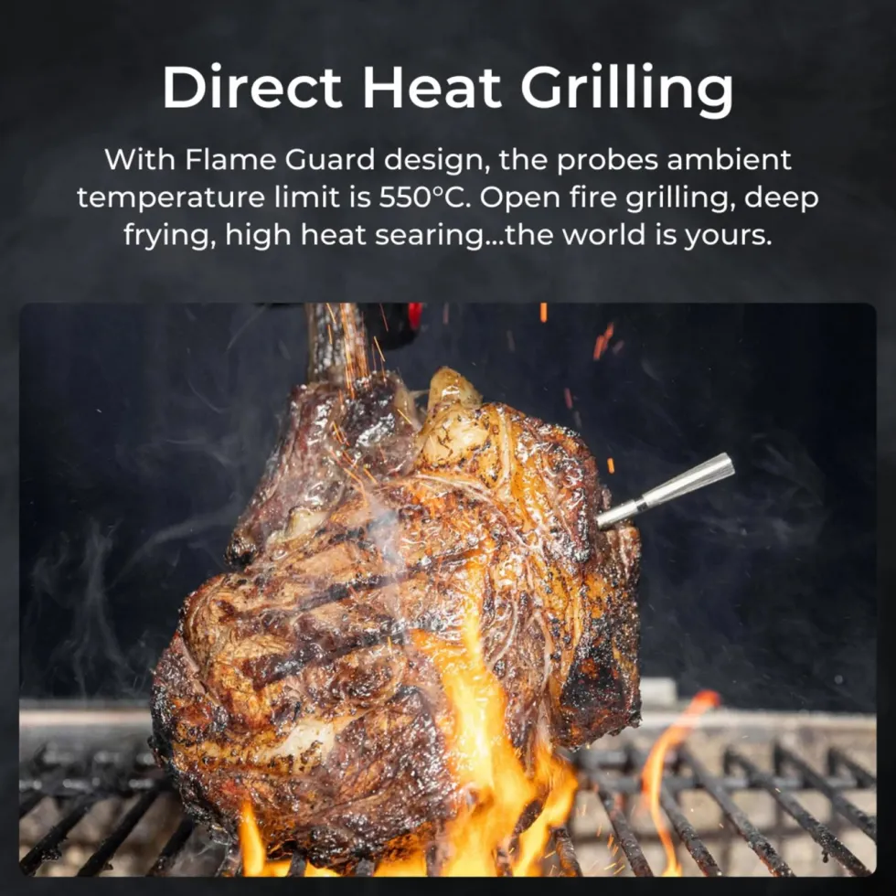 Meater Pro Trådløs Grilltermometer og repeater for mobilen