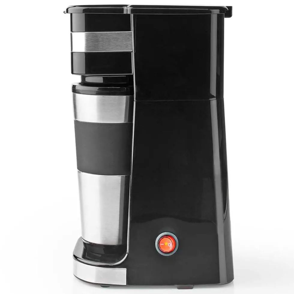 Melissa Single-Serve Coffee Maker med reisekopp 0,4 l