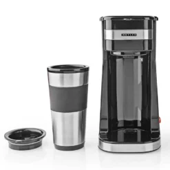 Melissa Single-Serve Coffee Maker med reisekopp 0,4 l