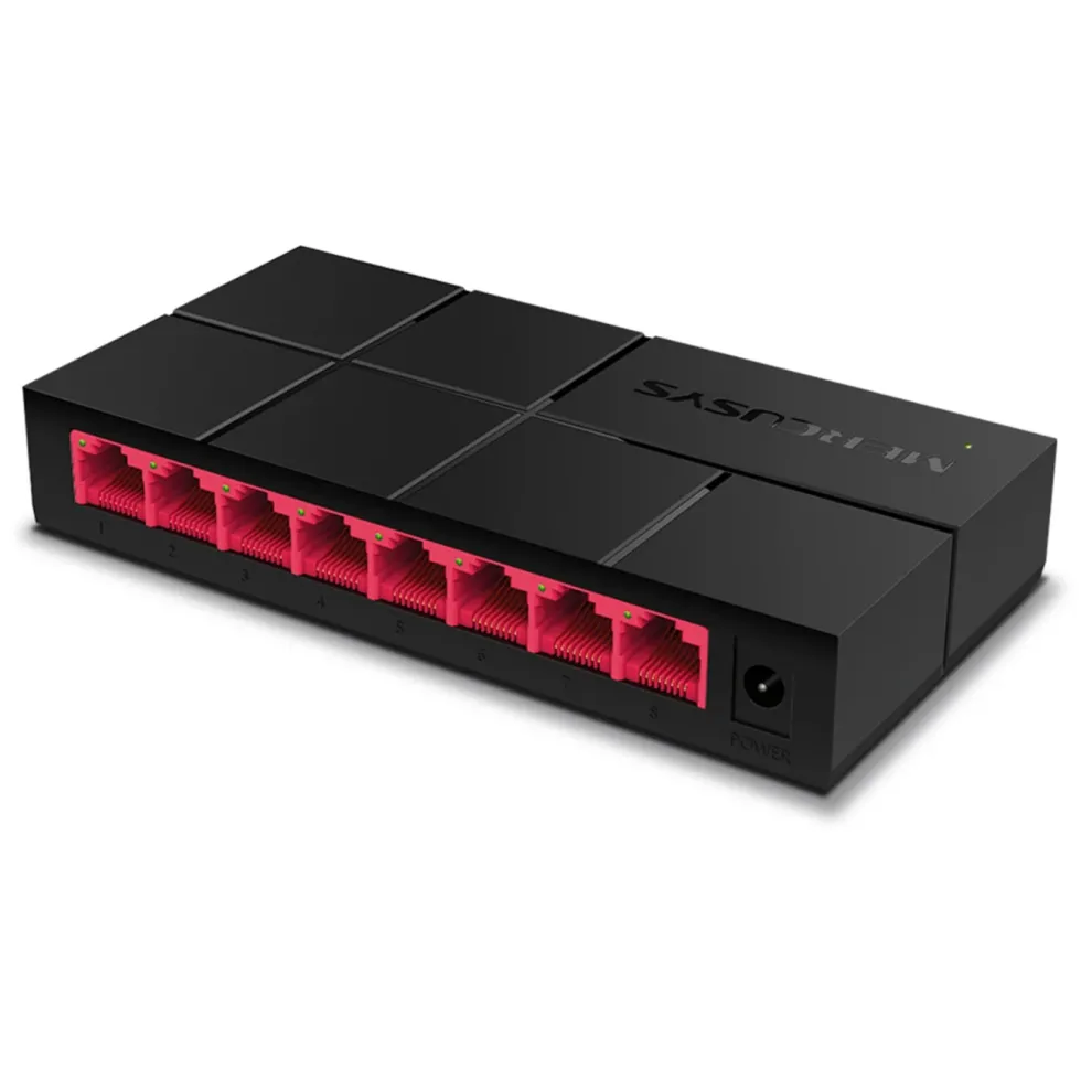 Mercusys Gigabitswitch 8 porter