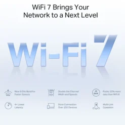Mercusys Halo H47BE Mesh Wifi 7-system 2-pk.