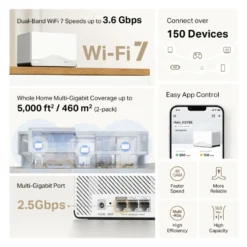 Mercusys Halo H27BE Wifi 7 mesh-system