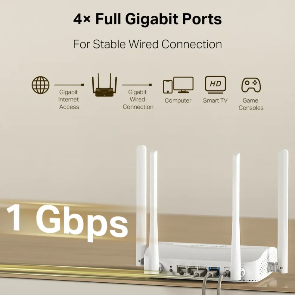 Mercusys MR25WBE Wi-Fi 7 Ruter