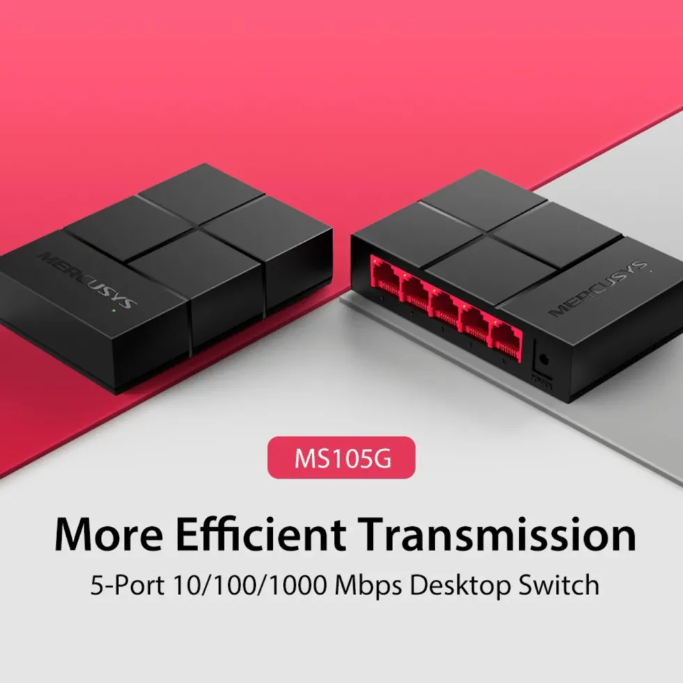 Mercusys MS105G 5-porters gigabitswitch