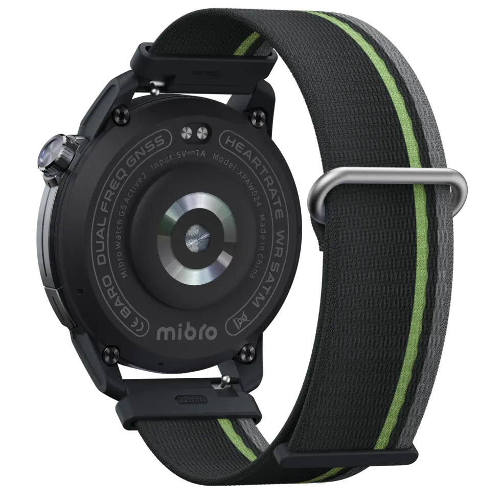 Mibro GS Active2 smartklokke Mørkegrå