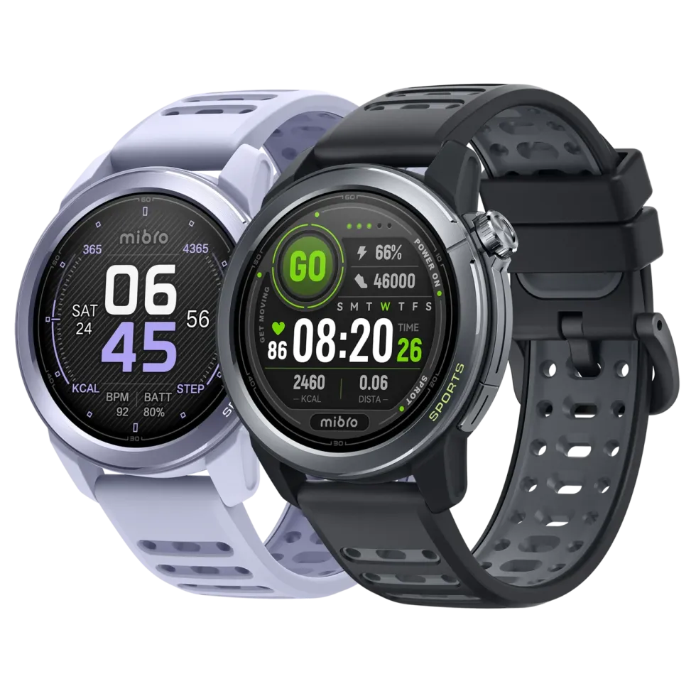 Mibro GS Active2 smartklokke Mørkegrå