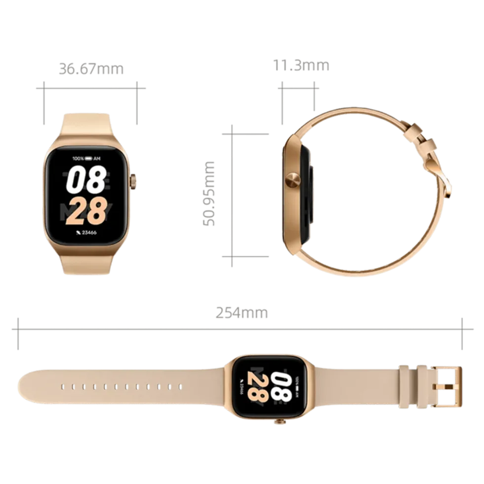 Mibro Watch T2 smartklokke Gull