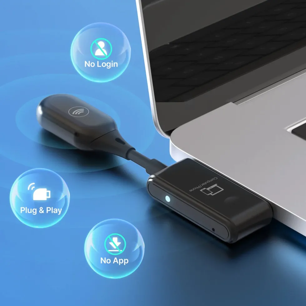 MiniX Neo C1 USB-C til HDMI trådløs displaydongel
