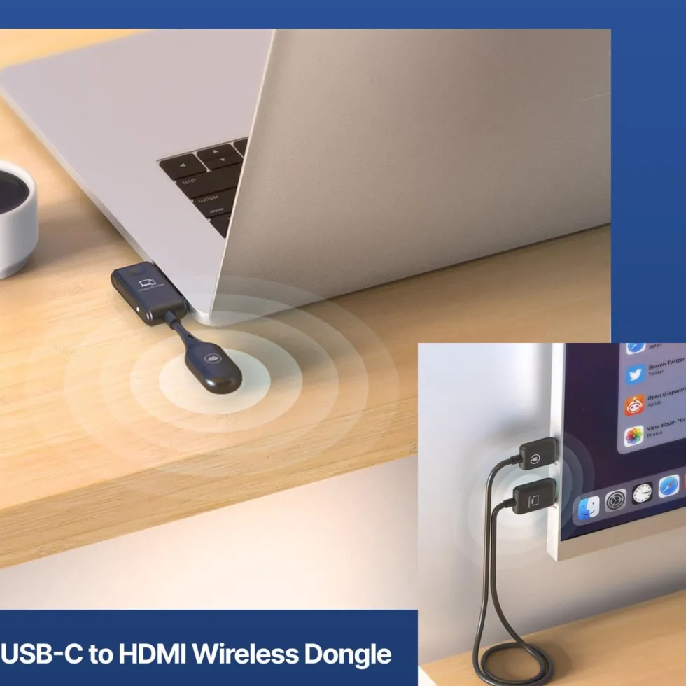 MiniX Neo C1 USB-C til HDMI trådløs displaydongel